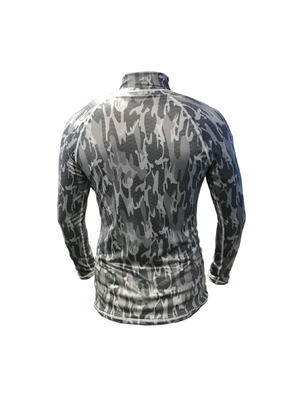 Men'S UPF 50+ Long Sleeve Surf Rash Guard Swim Shirt Sublimation Printing supplier